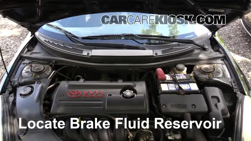 2001 Toyota Celica GT 1.8L 4 Cyl. Brake Fluid